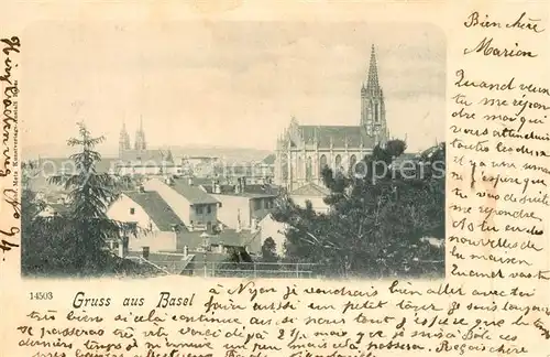 AK / Ansichtskarte Basel_BS  Basel_BS