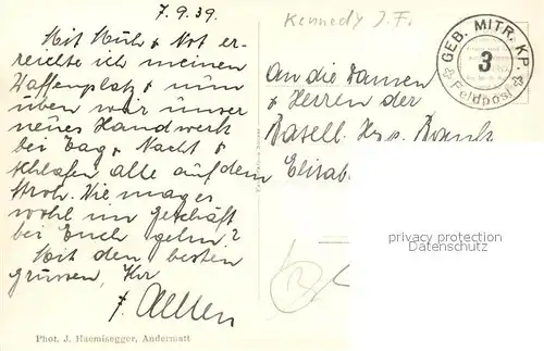 AK / Ansichtskarte Andermatt Oberalp Pass Strasse Andermatt