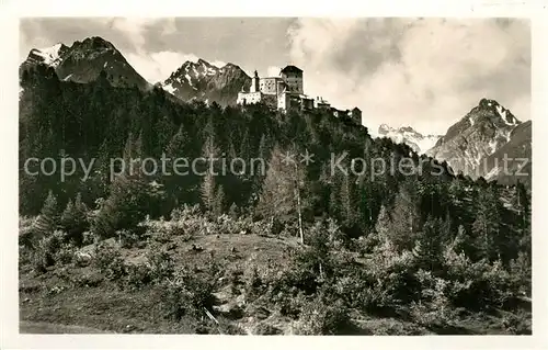 AK / Ansichtskarte Tarasp Schloss Tarasp