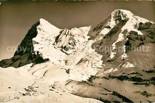 AK / Ansichtskarte Wengernalp Hotel Jungfrau Eiger Moench Wengernalp