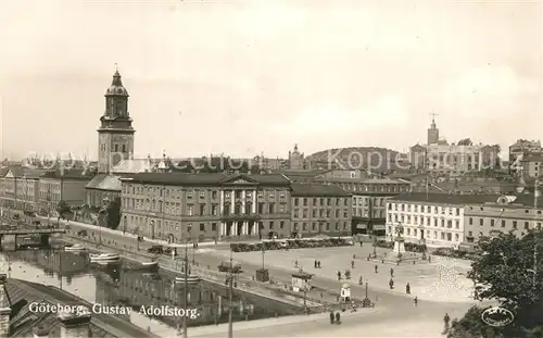AK / Ansichtskarte Goeteborg Gustav Adolfstorg Goeteborg