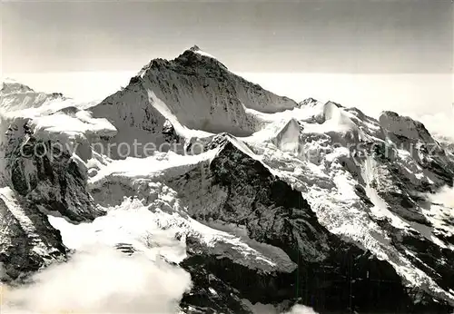 AK / Ansichtskarte Jungfrau_BE Fliegeraufnahme Jungfrau BE