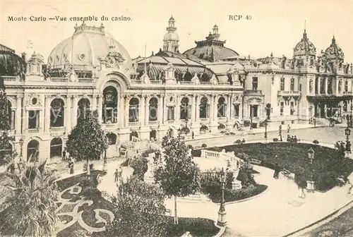 AK / Ansichtskarte Monte Carlo Casino Monte Carlo