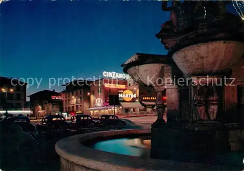 AK / Ansichtskarte Montecatini_Terme Piazza del Popolo notturno Montecatini Terme