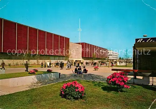 AK / Ansichtskarte Hannover Teilansicht des Messegelaendes Hannover