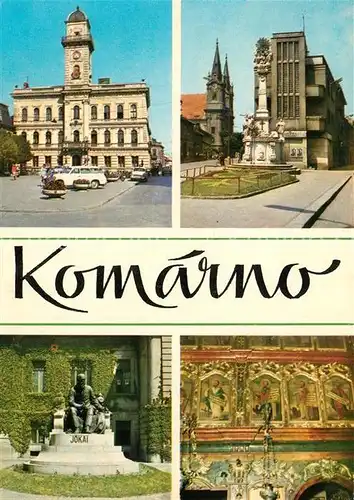 AK / Ansichtskarte Komarno Radnica Kostol Muzeum Rathaus Kirche Denkmal Komarno