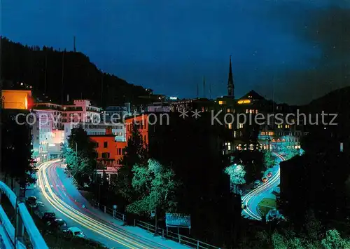AK / Ansichtskarte St_Moritz_GR Wintersportplatz Alpen Nachtaufnahme St_Moritz_GR