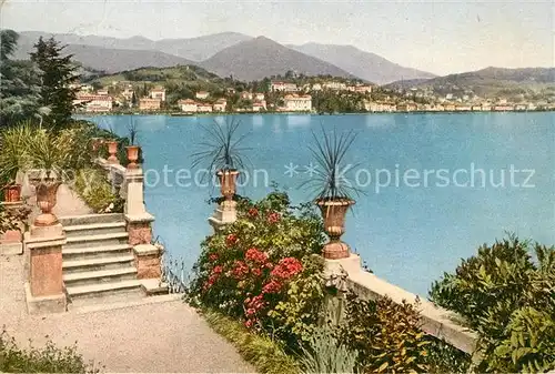 AK / Ansichtskarte Lugano_Lago_di_Lugano dalla Conca d oro Luganersee Lugano_Lago_di_Lugano