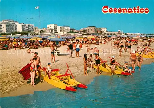 AK / Ansichtskarte Cesenatico Spiaggia e alberghi Strand Hotels Cesenatico