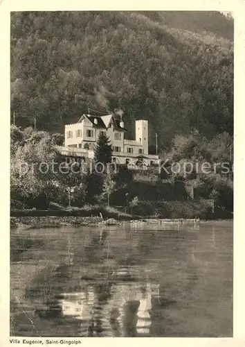 AK / Ansichtskarte Saint Gingolph_Haute_Savoie Villa Eugenie au Lac Leman Genfersee Saint Gingolph_Haute