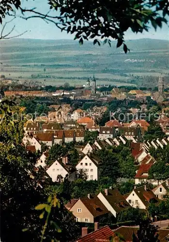 AK / Ansichtskarte Goettingen_Niedersachsen Panorama Blick vom Hainberg Goettingen Niedersachsen