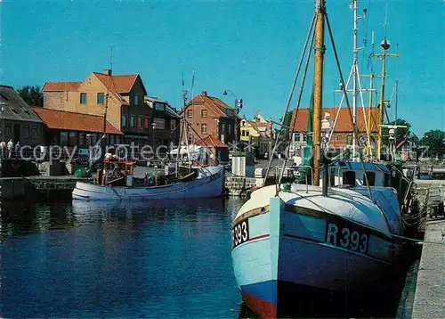 AK / Ansichtskarte Allinge Sandvig Havn Fischerhafen Allinge Sandvig