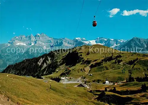 AK / Ansichtskarte Les_Crosets Telecabine des Mossettes Bergbahn Alpenpanorama Les_Crosets