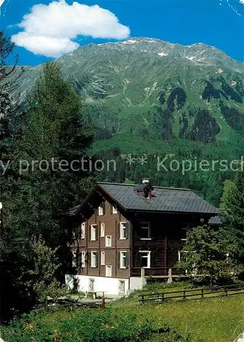 AK / Ansichtskarte Klosters_GR Schulheim Bim Lerch Alpen Klosters_GR