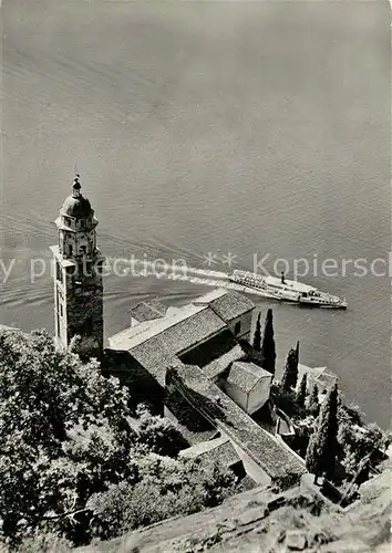 AK / Ansichtskarte Morcote_Lago_di_Lugano Blick auf den Luganersee Morcote_Lago_di_Lugano