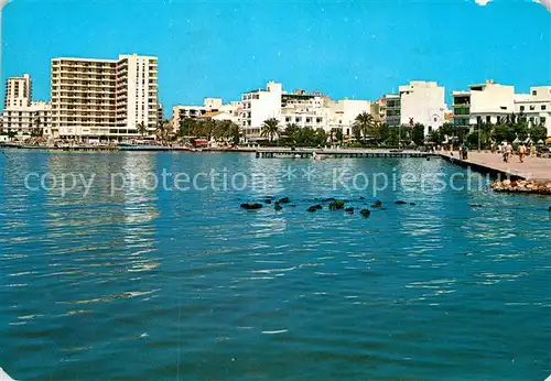 AK / Ansichtskarte San_Antonio_Abad Vista desde el mar San_Antonio_Abad