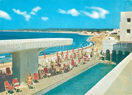 AK / Ansichtskarte Alger_Algerien Village Touristique Piscine Plage Alger Algerien