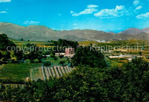 AK / Ansichtskarte Montegrotto_Terme Villa Draghi e panorama dei Colli Montegrotto Terme