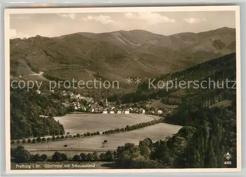 AK / Ansichtskarte Guenterstal_Freiburg Panorama Guenterstal_Freiburg
