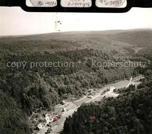 AK / Ansichtskarte Schwarzbach_Johanniskreuz Fliegeraufnahme Schwarzbach Johanniskreuz