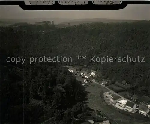 AK / Ansichtskarte Schwarzbach_Johanniskreuz Fliegeraufnahme Schwarzbach Johanniskreuz