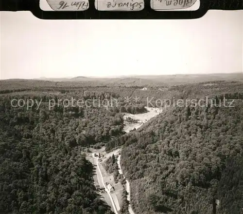 AK / Ansichtskarte Schwarzbach_Johanniskreuz Fliegeraufnahme Schwarzbach Johanniskreuz