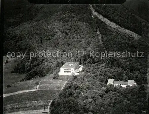 AK / Ansichtskarte Edenkoben Schlosshotel Ludwigshoehe Fliegeraufnahme Edenkoben