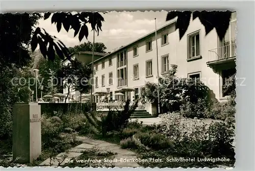 AK / Ansichtskarte Edenkoben Schlosshotel Ludwigshoehe Edenkoben