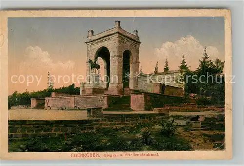 AK / Ansichtskarte Edenkoben Siegesund Friedensdenkmal Edenkoben