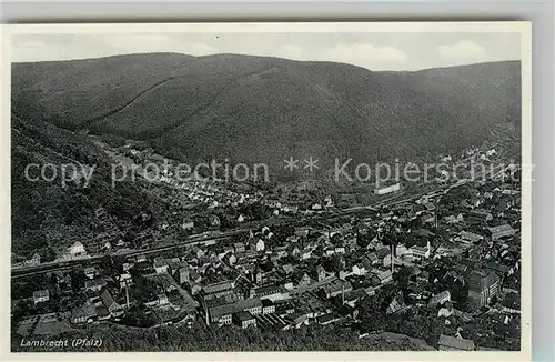 AK / Ansichtskarte Lambrecht Fliegeraufnahme Lambrecht