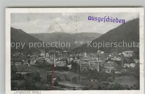 AK / Ansichtskarte Lambrecht Panorama Lambrecht