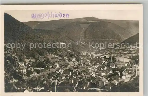 AK / Ansichtskarte Lambrecht Panorama Lambrecht