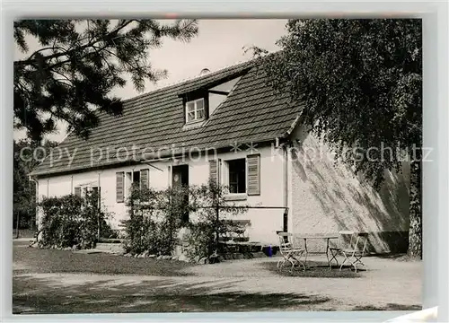 AK / Ansichtskarte Hassloch_Pfalz Naturfreundehaus am Eichelgarten Hassloch Pfalz