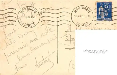 AK / Ansichtskarte Montargis_Loiret Tour sur le Canal Montargis Loiret