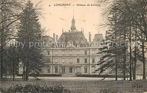 AK / Ansichtskarte Longpont_Aisne Schloss Longpont Aisne