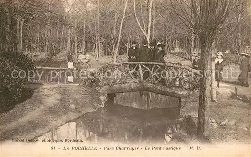 AK / Ansichtskarte Rochelle_Charente Maritime_La Parc Charruyer Rochelle_Charente Maritime