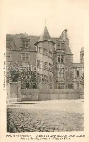 AK / Ansichtskarte Poitiers_Vienne Rathaus Poitiers Vienne