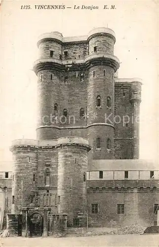 AK / Ansichtskarte Vincennes Donjon Vincennes