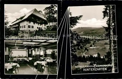 AK / Ansichtskarte Hinterzarten Gasthaus Pension Heizmannshof  Hinterzarten