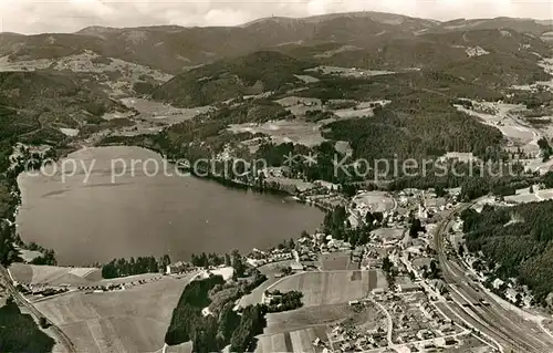 AK / Ansichtskarte Titisee Baerental Feldberg Fliegeraufnahme Titisee