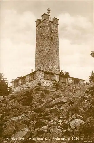 AK / Ansichtskarte Ochsenkopf Asenturm  Ochsenkopf