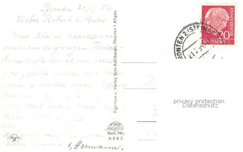 AK / Ansichtskarte Pfronten Baerenmoosalpe Fichtlhuette Ostlerhuette Schlossangeralp  Pfronten