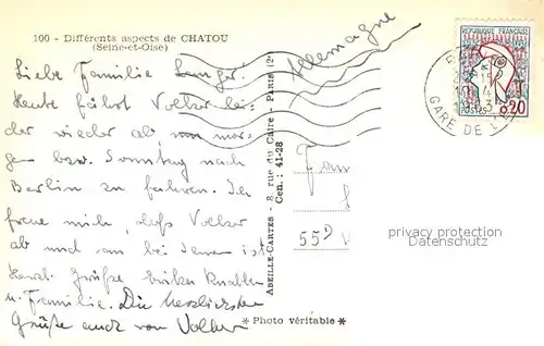 AK / Ansichtskarte Chatou  Chatou
