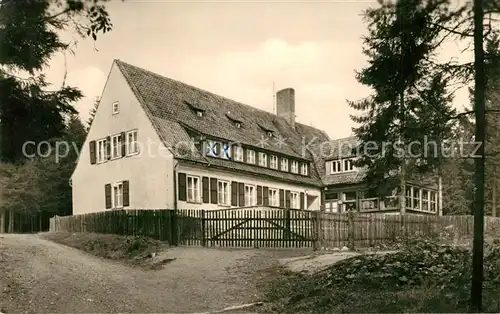 AK / Ansichtskarte Elbingerode_Harz Jugendherberge Brigadas Internacionales  Elbingerode Harz