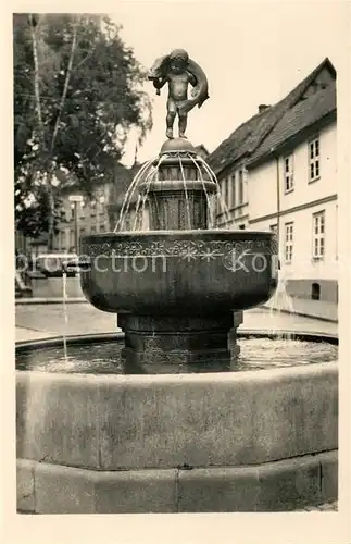 AK / Ansichtskarte Teterow_Mecklenburg_Vorpommern Hechtbrunnen Teterow_Mecklenburg