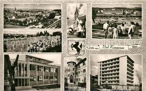 AK / Ansichtskarte Bad_Rappenau Kraichgausanatorium Schwaerzbergsanatorium Bad_Rappenau