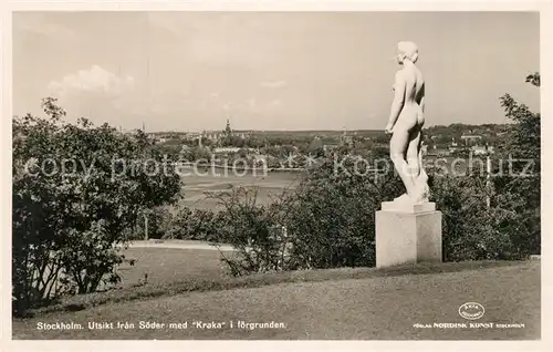 AK / Ansichtskarte Stockholm Soeder med Kraka Stockholm