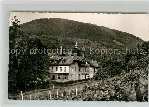 AK / Ansichtskarte Edenkoben Genesungsheim Waldhaus Edenkoben