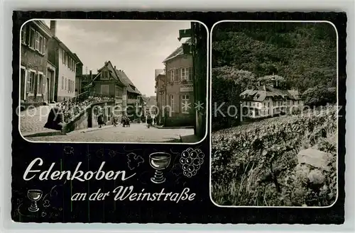 AK / Ansichtskarte Edenkoben Strassenpartie Sanatorium Edenkoben