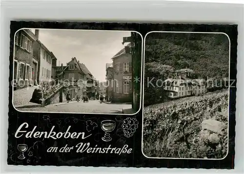 AK / Ansichtskarte Edenkoben Strassenpartie Sanatorium Edenkoben
